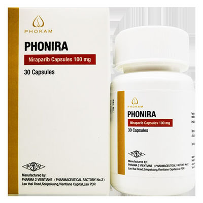 Αγορά Tlph、Beacon、Everest、PHARMA 2 VIENTIANE  Niraparib ZL-2306 PHONIRA   100mg*30 δισκία Καρκίνος ωοθηκών, καρκίνος σαλπίγγων, καρκίνος περιτοναίου για καρκίνο σταδίου 1 2 3 online manufacture