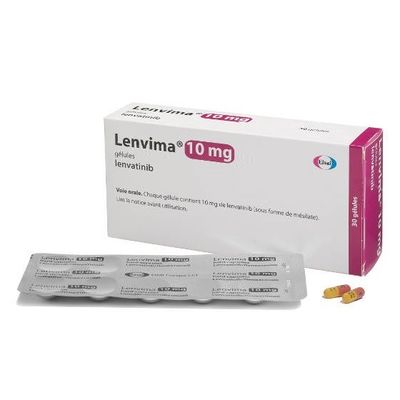 Αγορά 30 Καψάκια 10 mg Lenvatinib Φάρμακα για Καρκινώμα Νεφρικών Κυττάρων Lenvima-10 online manufacture