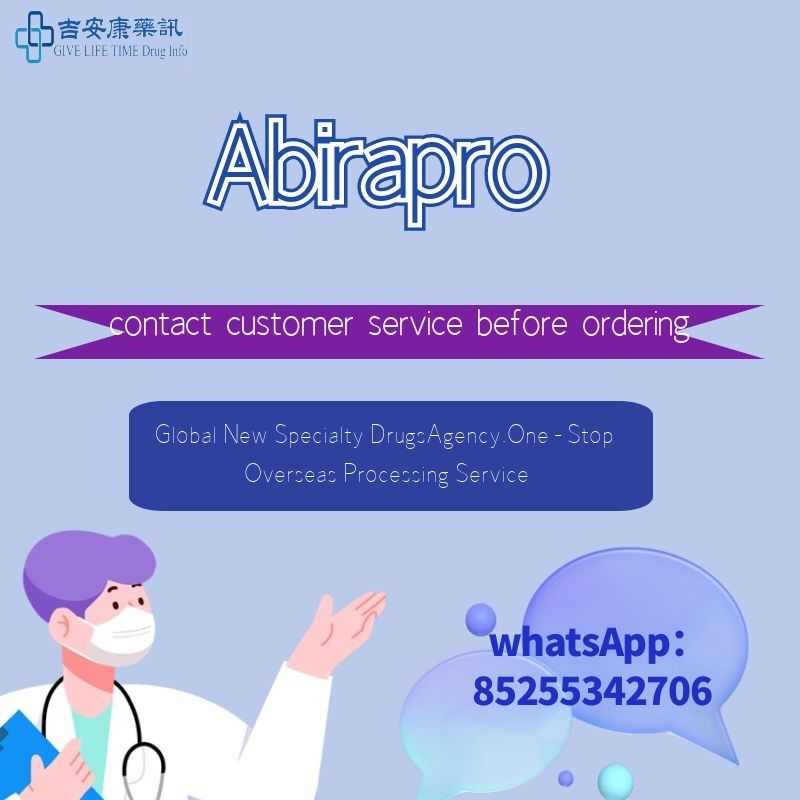 Glenmark  Abiraterone Abirapro   250mg*120 tablets Prostate cancerfor stage 1 2 3 cancer