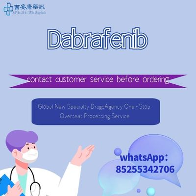 Novartis Dabrafenib GSK2118436 Tafinilar 50mg*28 δισκία Μη μικροκυτταρικός καρκίνος του πνεύμονα, καρκίνος του παχέος εντέρου, καρκίνος του θυρεοειδούς, μελάνωμαγια καρκίνο στο στάδιο 1 2 3