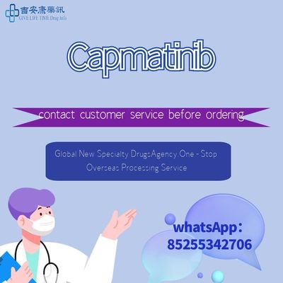 150 mg 200 mg Capmatinib INC280 Tabrecta 56 δισκία Στόχος MET
