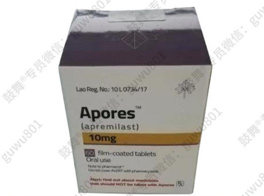 Tlph Apremilast_ Apores10mg*60 δισκία/ φιαλίδιο (κουτί) Ψωρίαση, Ψωριακή Αρθρίτιδα